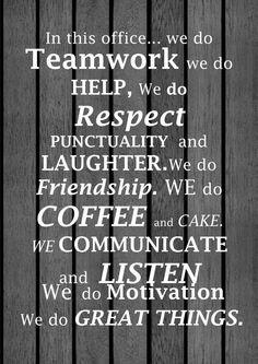 The perfect sign for my IR family! Awesome Workplace Affirmation by ...