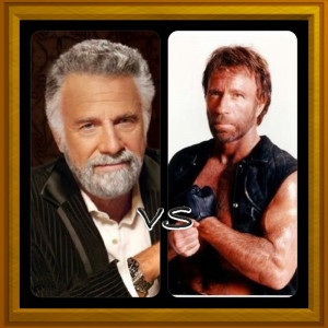 Dos Equis Man vs Chuck Norris?