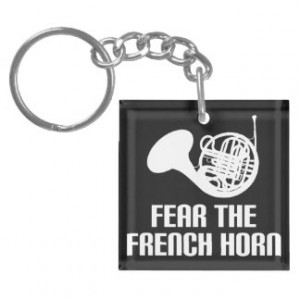 French Horn Quote Stocking Stuffer Gift Single-Sided Square Acrylic ...