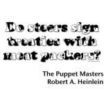 ... by Robert Heinlein. This quote is shown in black and white cow print
