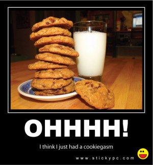 cookies and milk, funny cookies, funny oatmeal, funny chocolate chip ...