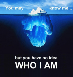 ... me... but you have no idea WHO I AM - Positive Inspirational Quotes