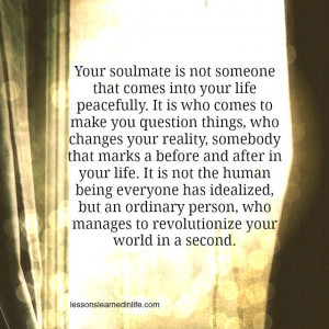 Your soulmate.