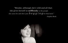 brooke+from+one+tree+hill+quotes | brooke davis # oth # sophie bush ...