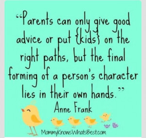 Persons character