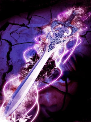 Purple Glow Sword
