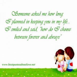 love forever and always quotes