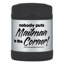 Mailman Nobody Corner Thermos Food Jar for