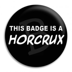 Home Harry Potter This Badge is a Horcrux Button Badge
