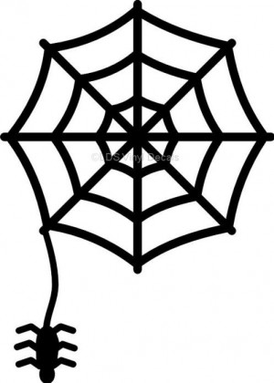 home vinyl wall art halloween cobweb cobweb