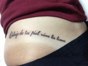 Pablo Neruda quote tattoo -