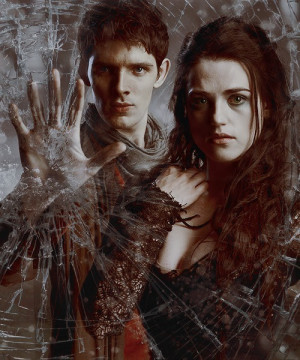 Merlin on BBC Merlin & Morgana