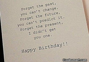 Funny Birthday Quotes and Sayings