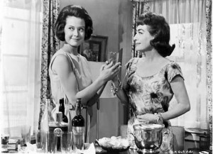Diane Baker and Joan Crawford have their problems in 1964's Straight ...