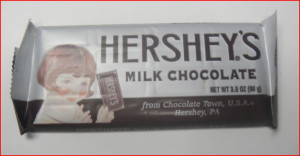 Hershey Chocolate Bar Goes