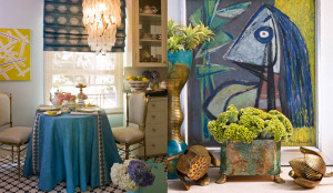 Her interiors are so vibrant and sophisticated but with a sense of ...
