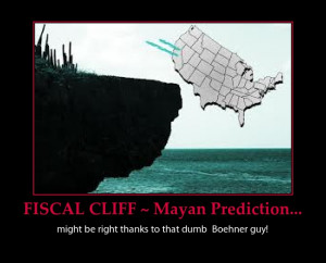 Fiscal Cliff End The World Funny Dumb Boehner