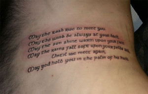 Quote Tattoos On Rib Cage