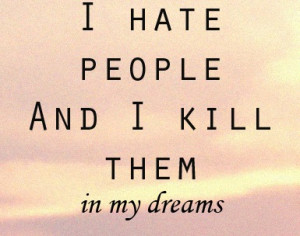 dreams, hate, kill, people, pink, quotes, sky