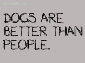 Dogs Are Better Than People