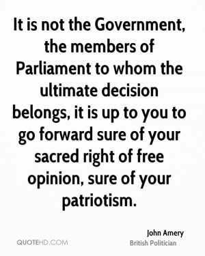 John Amery Patriotism Quotes