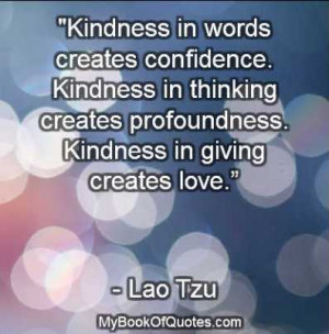 Kindness Quotes and Sayings