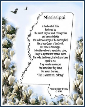 writes poetry in celebration of her Southern heritage in Mississippi ...