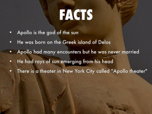 Apollo God Of The Sun Symbol Apollo is the god of the sun