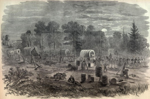 Battle of Bull Run Retreat