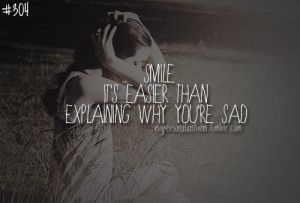 fake #smile #sad #quote #life #MypersonalAnthem #hide