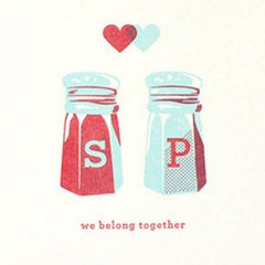 Like salt and pepper. #love #quotes