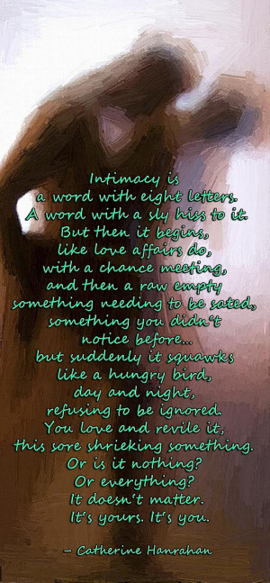 Intimacy... | Quotes