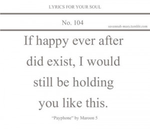 Maroon 5 Lyrics