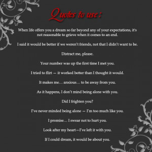 Love Quotes The Twilight Saga