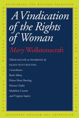 ... by marking “A Vindication of the Rights of Woman” as Want to Read