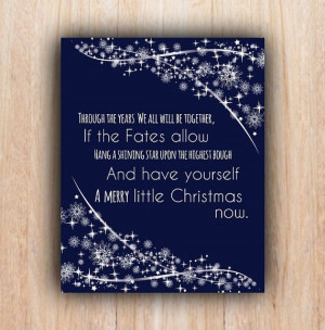 ... Printable, 5X7, 8X10 quote, Instant download, Christmas Print, navy