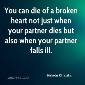 Nicholas Christakis - You can die of a broken heart not just when your ...