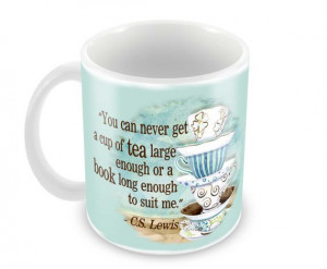 Lewis Ceramic Mug With Quote by InspiredTrends on Etsy, $13.99