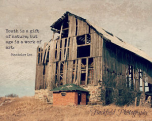 ... country landscape, farmhouse chic, famous quote, rural life, vintage