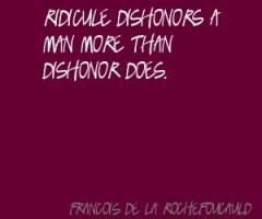 Dishonor Quotes