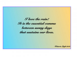 quotes rain