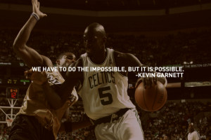 Kevin Garnett - Impossible by chrisbrown55