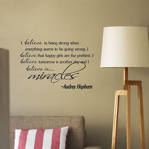 Fashion-Vinyl-I-Belive-in-being-strong-Quote-Wall-Sticker-Home-Decor ...