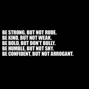 ... people need to learn the difference between confidence and arrogance