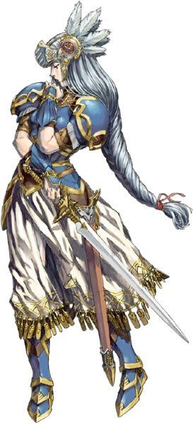 Lenneth in the original Valkyrie Profile