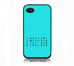 Quote, Iphone 4 cell phone accessory case, Iphone case, Iphone 4s case ...