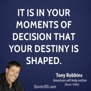 ... on the Path of your True Destiny – Learn to control your own destiny