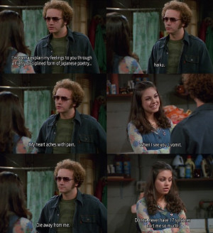 that 70s show jackie and hyde first kiss , aerosmith roller coaster ...