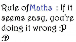 hate math :D