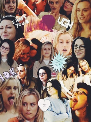 ... Oitnb Collage, Book Movies Tv, Vauseman Baby, Vauseman Laylor, Black 3